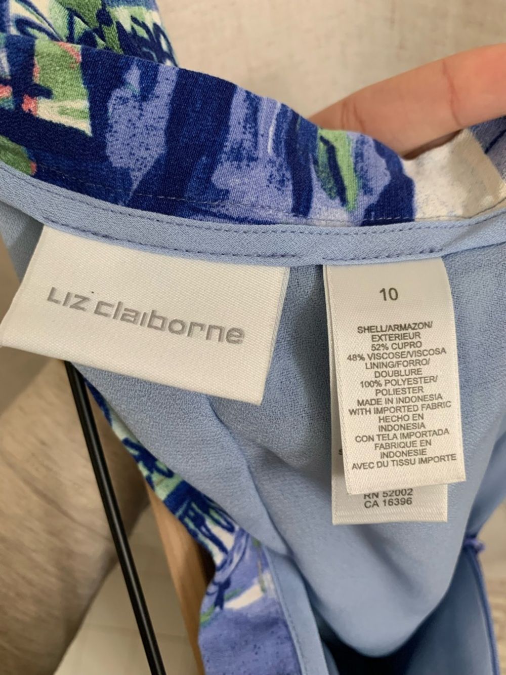 Liz Claiborne Cupro Coastal Seaport A line Printed Midi Skirt Seaside City 10 - Picture 8 of 9